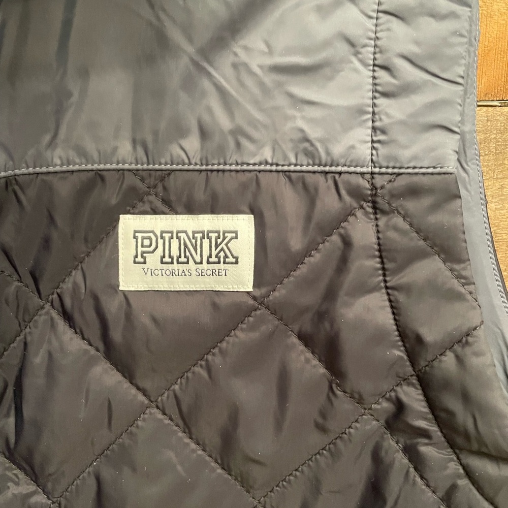 Victoria's Secret Pink Logo Lined Jacket - Picture 4 of 8